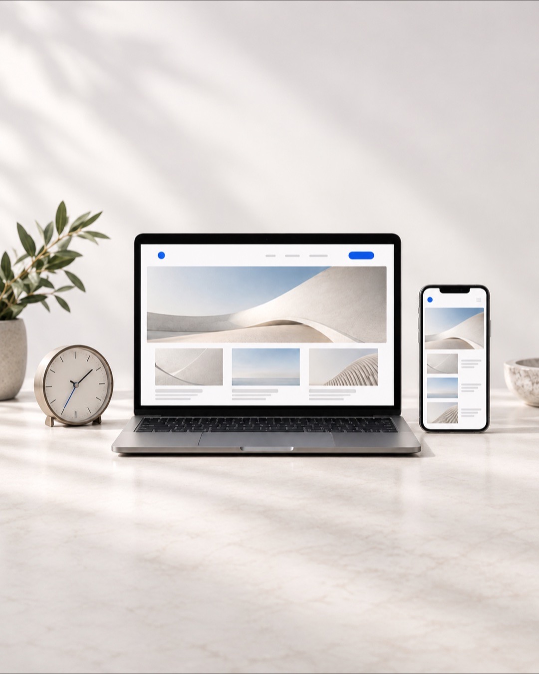 Web comercial lista en 24 horas